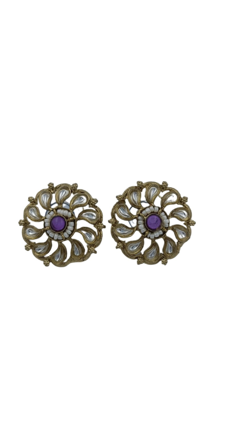 Kundan Stud Earring