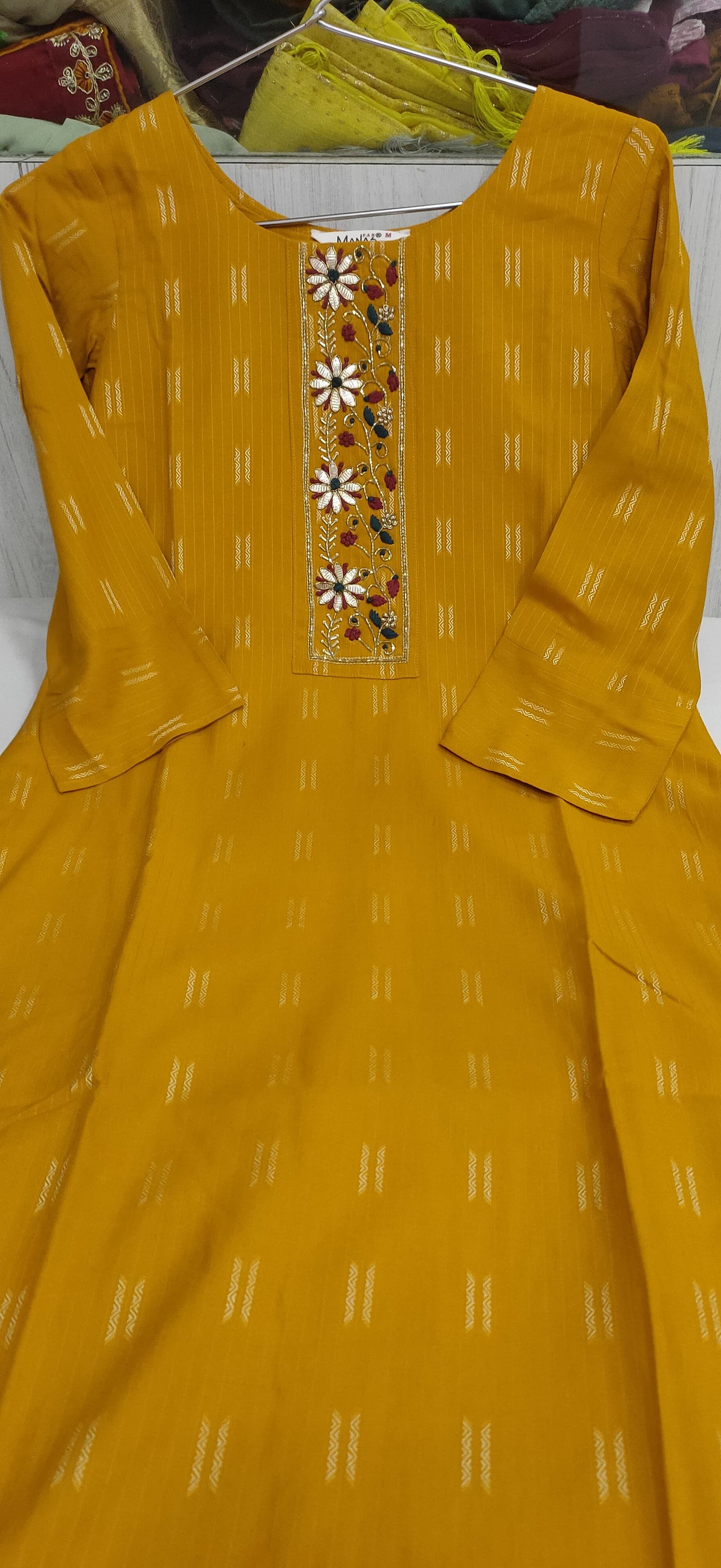 Cotton Rayon handwork and embroidery Kurti in Essen
