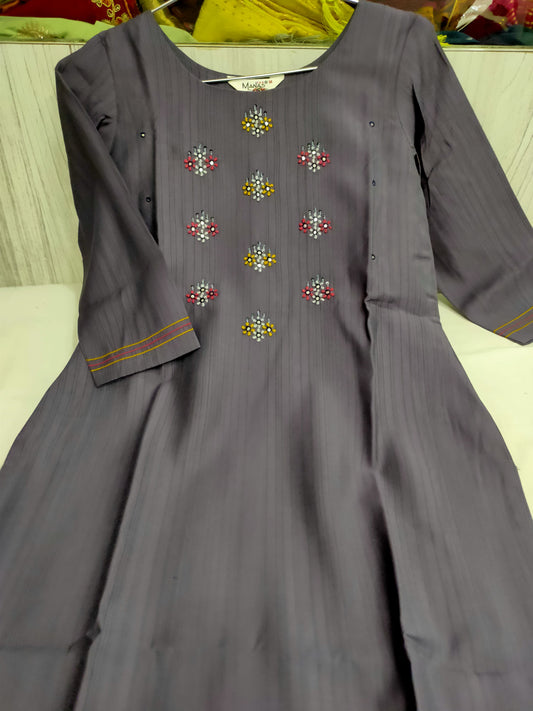 Cotton Rayon handwork and embroidery Kurti in Netherland