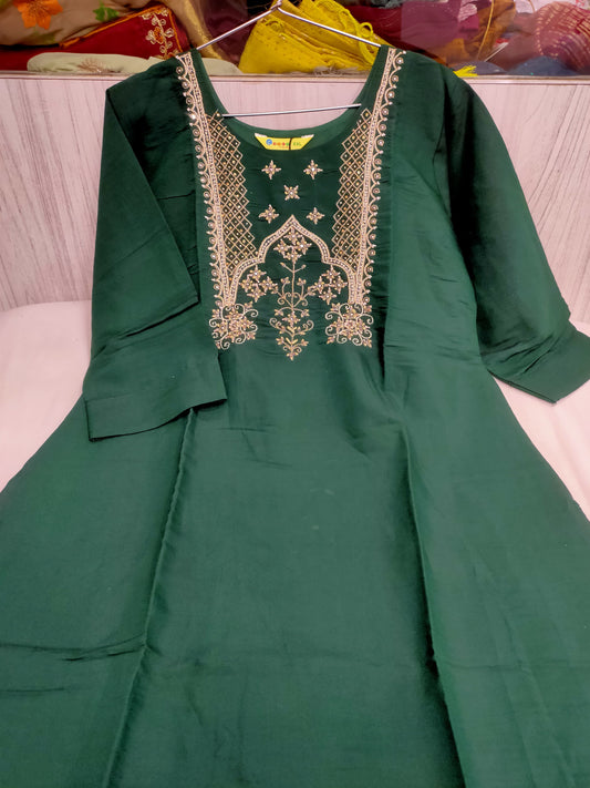 Soft Silk handwork and embroidery Kurti in Germany