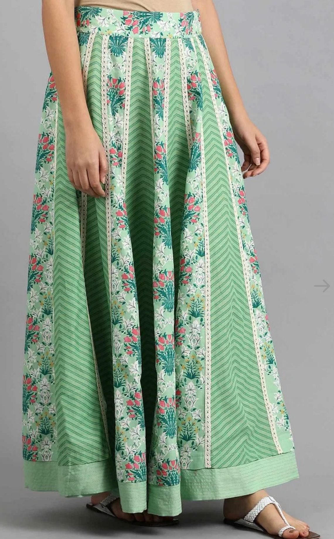 Green Printed Skirt in berlin