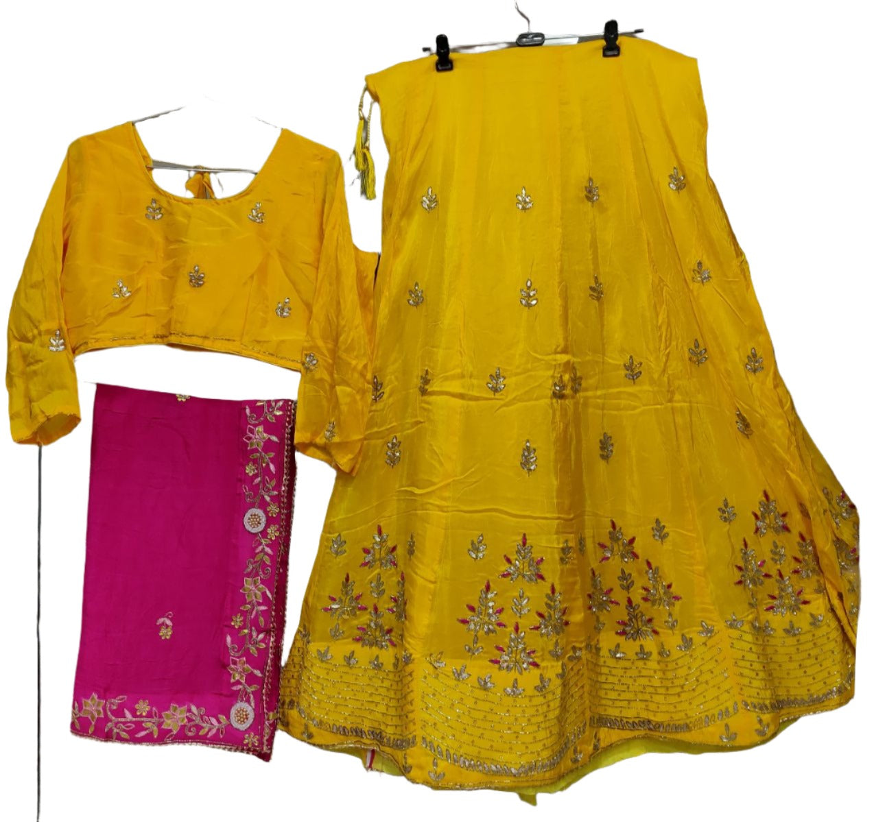 Handwork Bridal Complete Stitched Lehenga in Poland