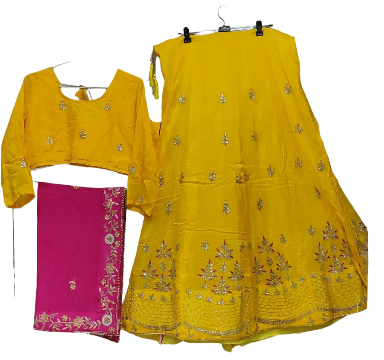 Handwork Bridal Complete Stitched Lehenga in Poland