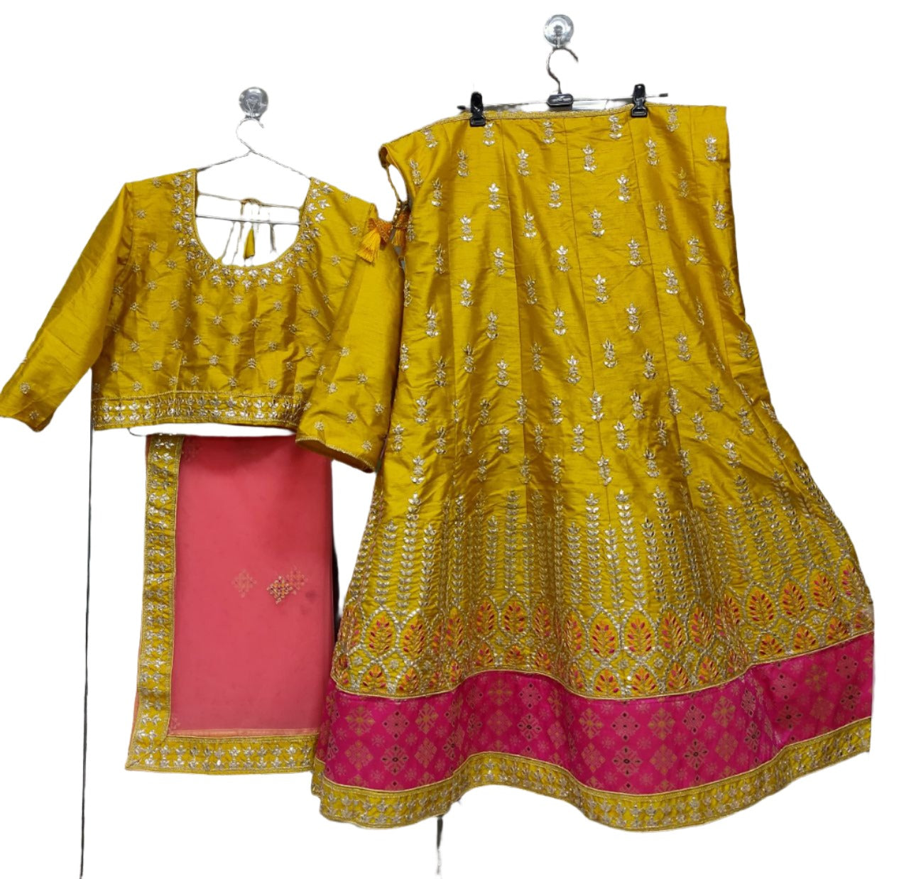Gotta Patti Bridal Complete Stitched Lehenga in Germany