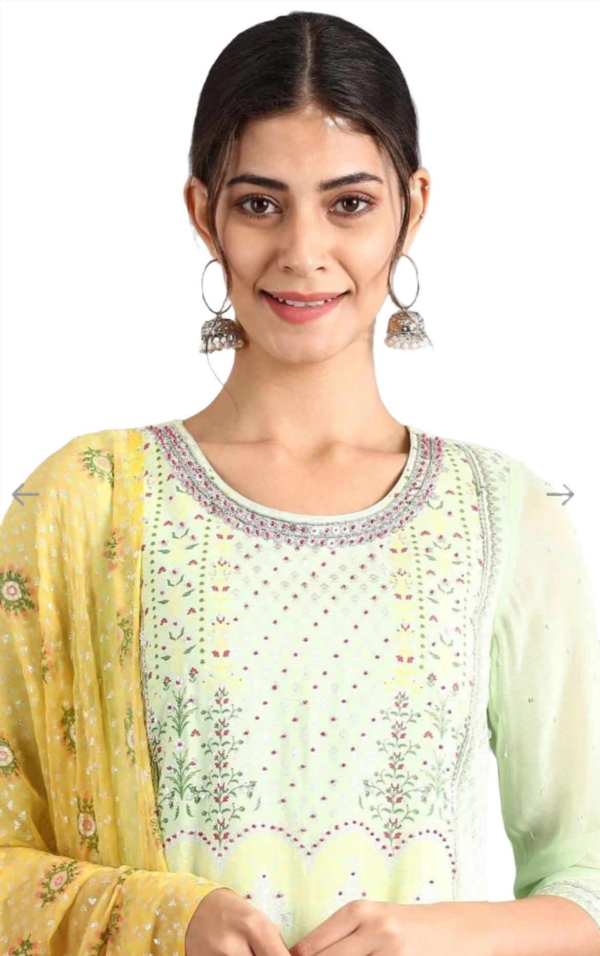 Green round Neck kurta set in Berlin