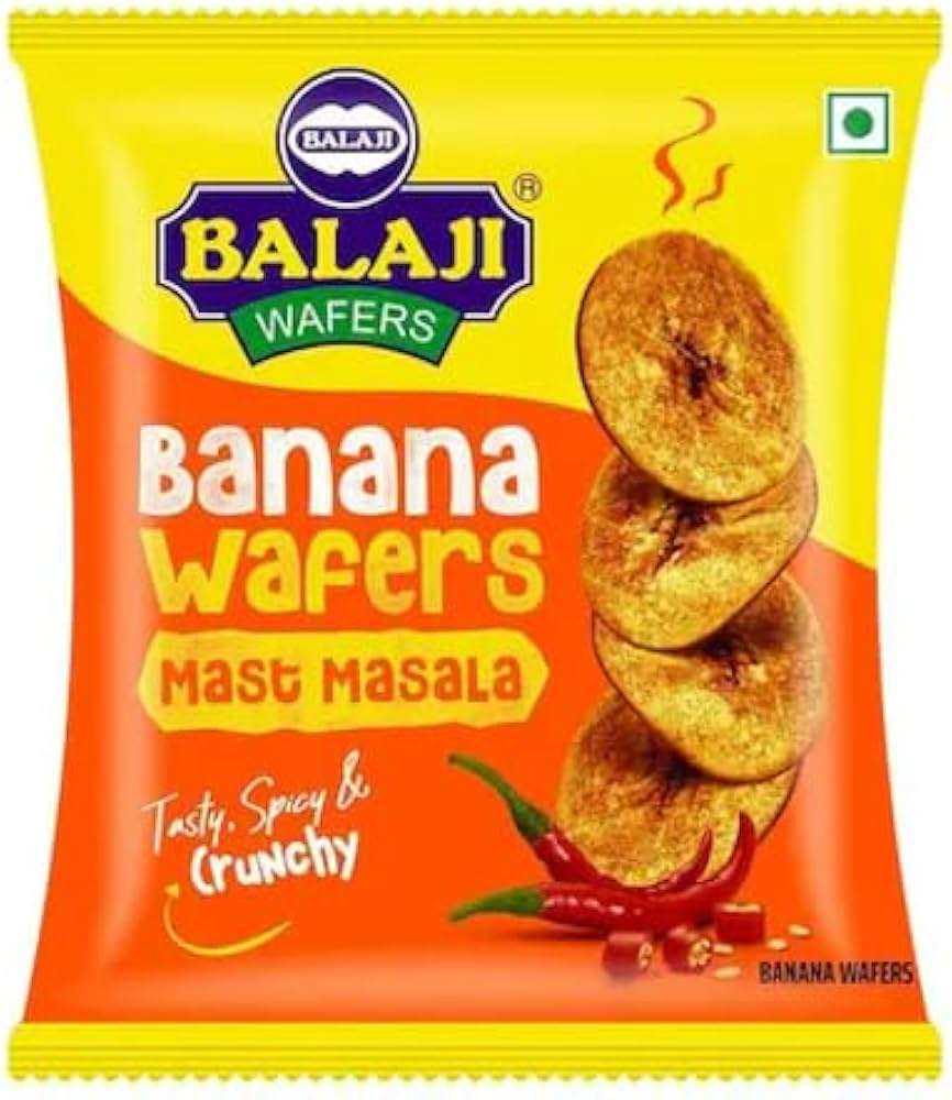 Balaji Banana Wafers Mast Masala 150g
