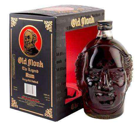 Old Monk The Legend Rum 21 Years 42.8% Vol. 1L