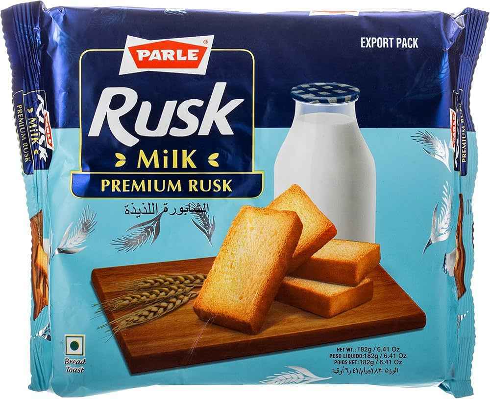 Parle Milk Rusk 182g