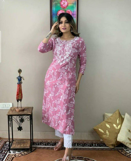 Jaipuri Pure Cotton Suit(Indian Outfit)
