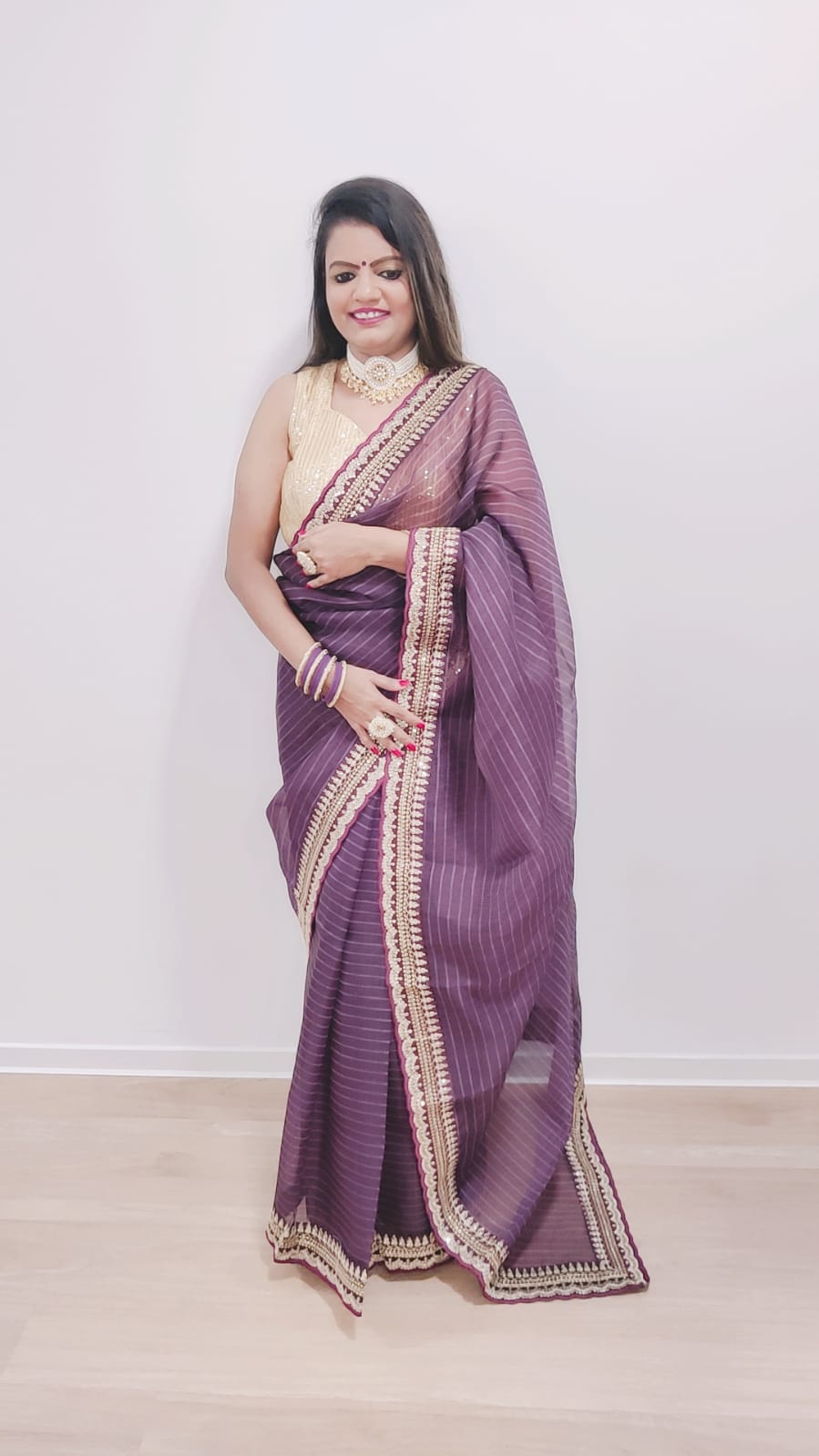 New Super Trending Deginer Saree(Indian Deginer Saree)