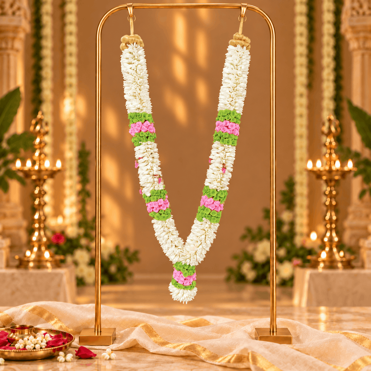 Simple Wedding Garlands 001