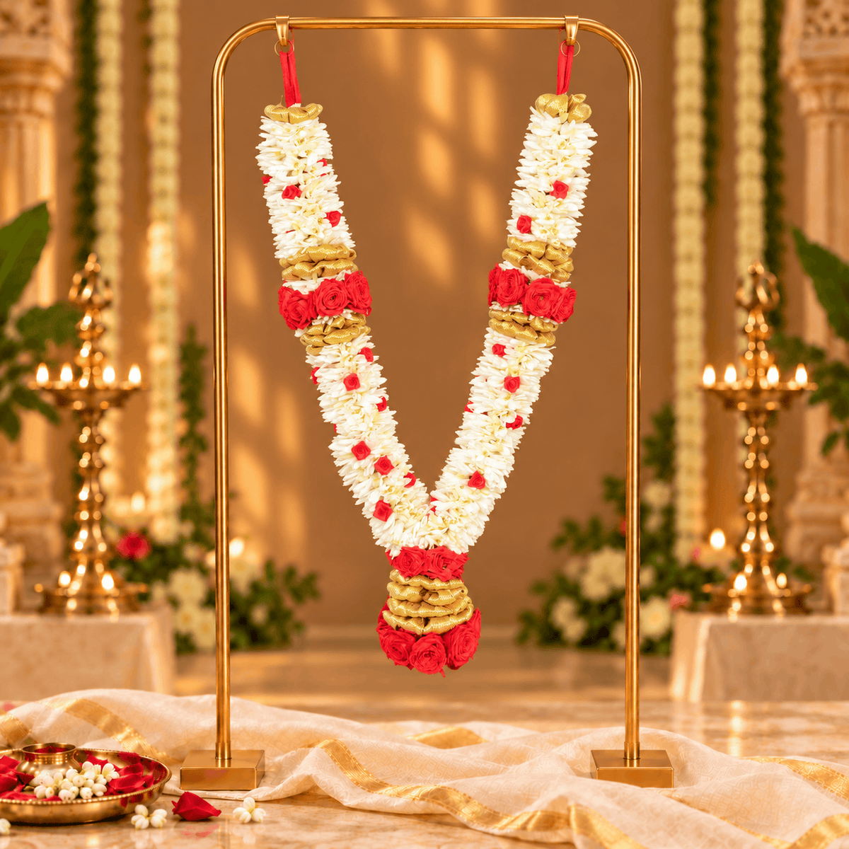 Simple Wedding Garlands 013