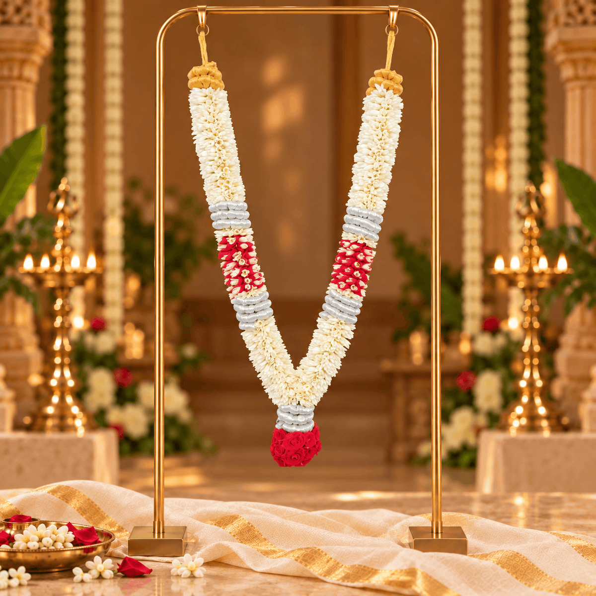 Simple Wedding Garlands 030