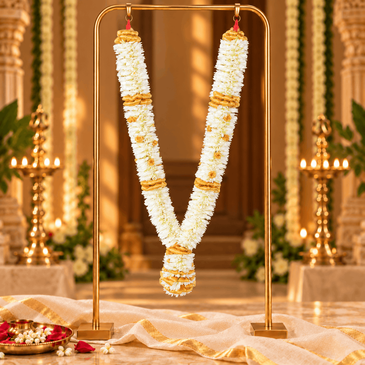Simple Wedding Garlands 033