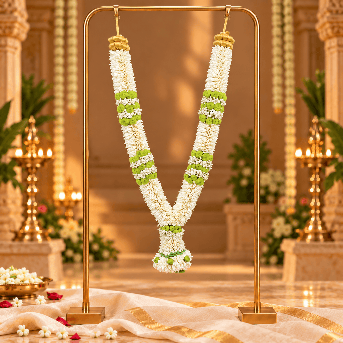 Simple Wedding Garlands 039