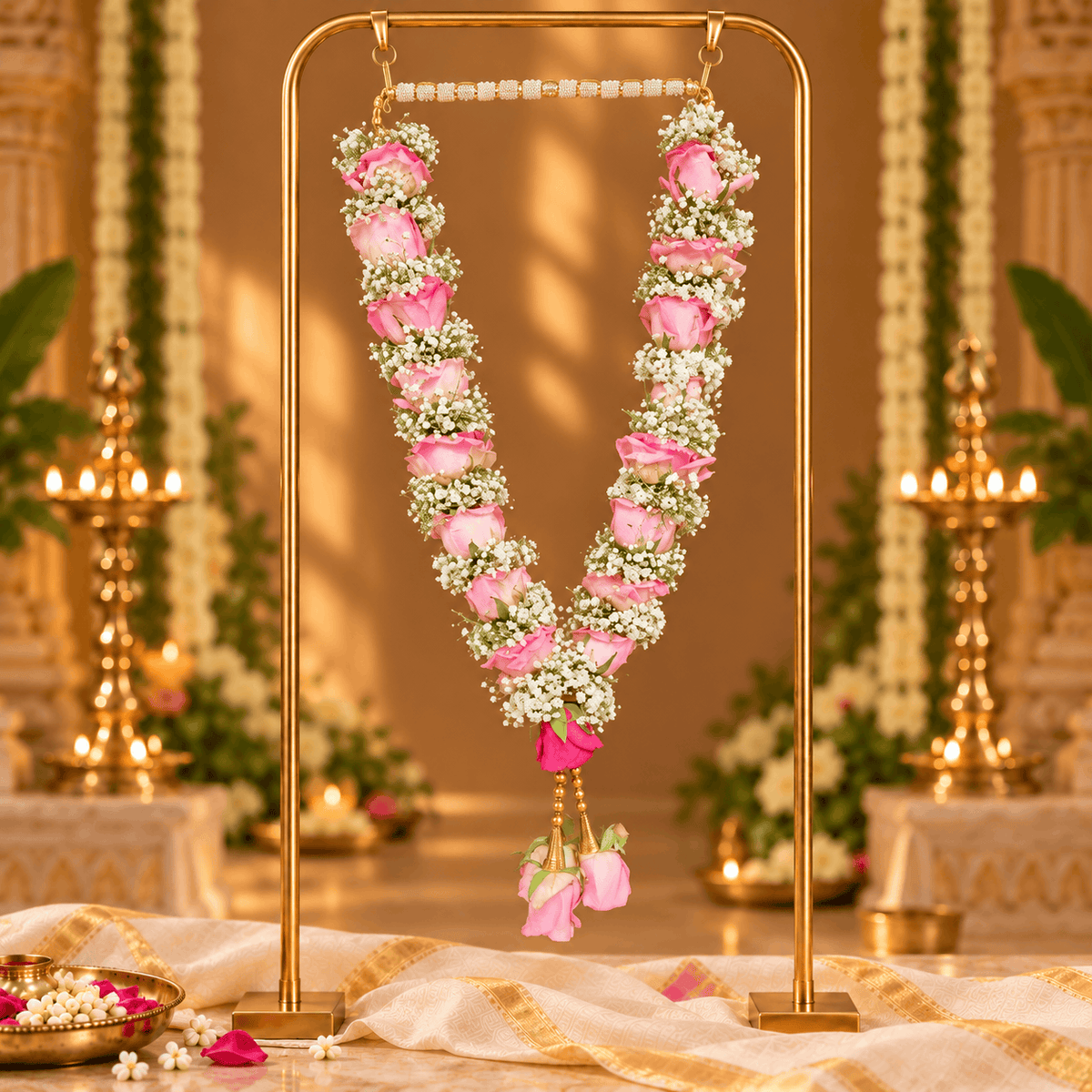Simple Wedding Garlands 042