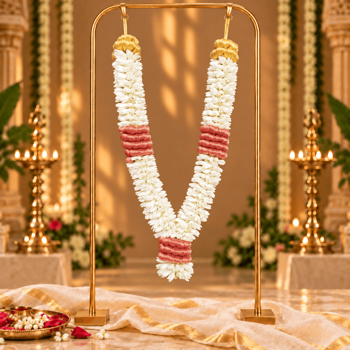 Simple Wedding Garlands 045