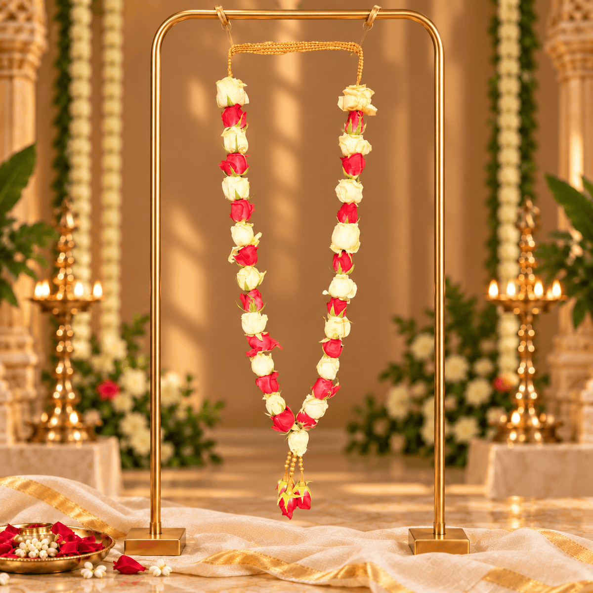 Simple Wedding Garlands 048
