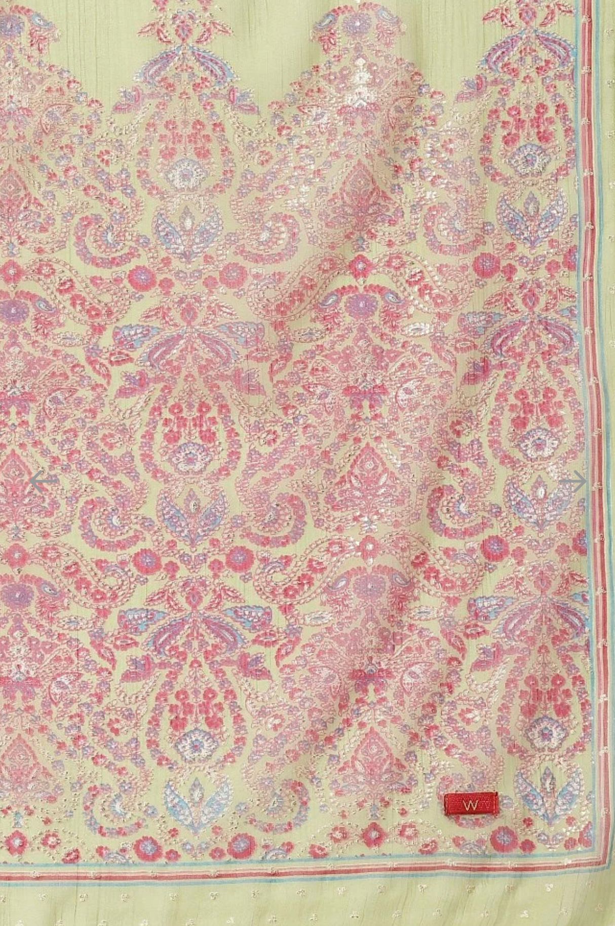 Pink Embroidered kurta With Parallel Pants And Dupatta in Germany