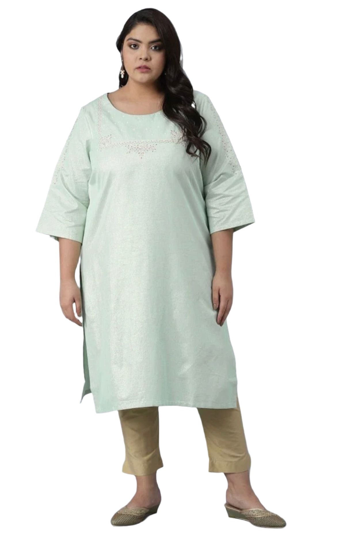 Light Blue Shimmery kurta in Berlin
