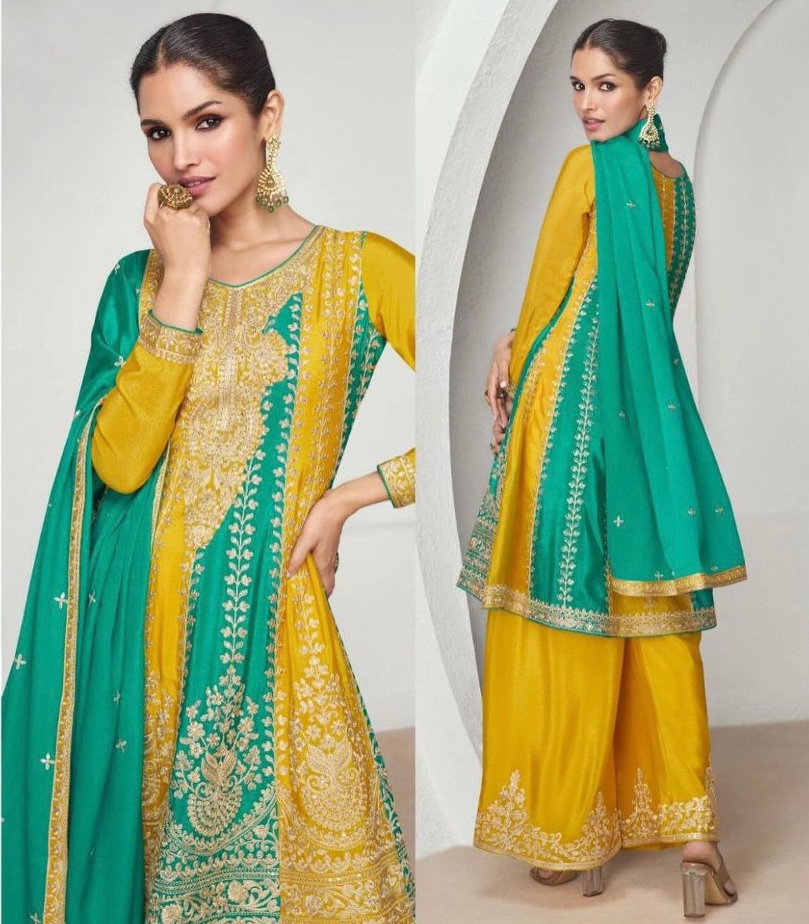 PREMIUM CHINNON SILK SUIT in Germany