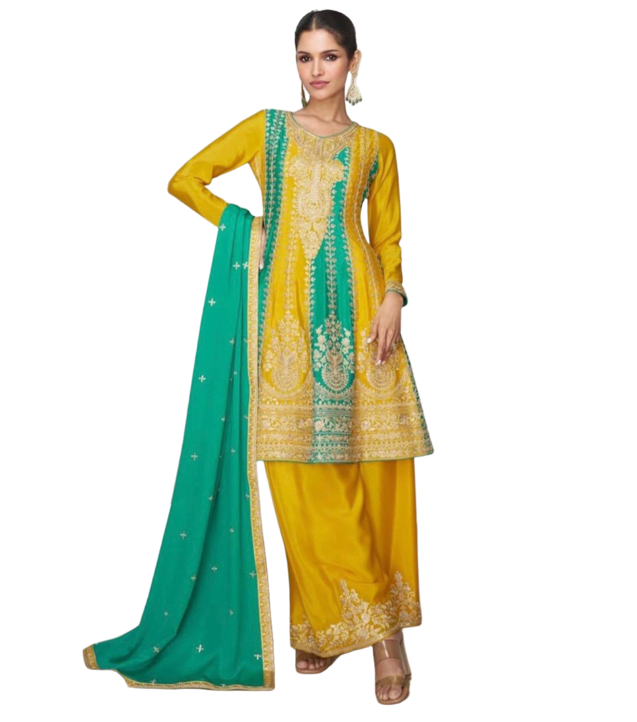 PREMIUM CHINNON SILK SUIT in Germany