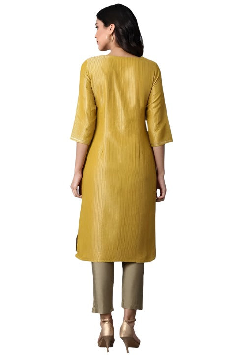 Yellow Straight kurta in Berlin