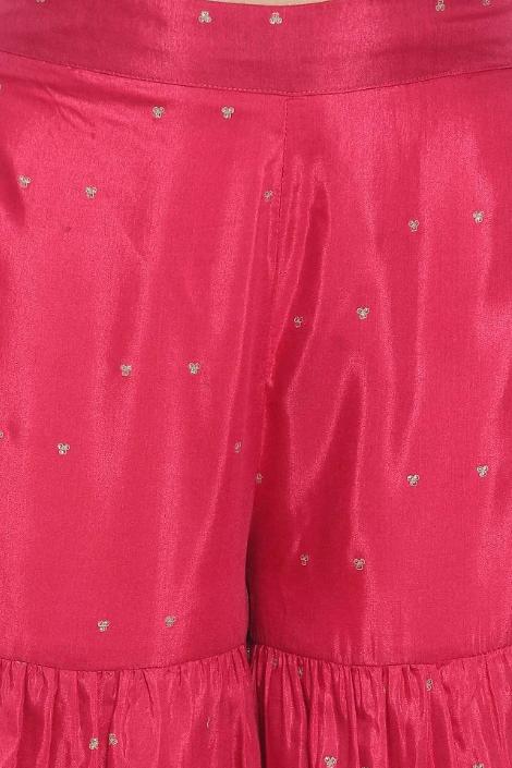 Persian Red Printed Sharara in Essen