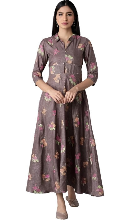 Purple Shirt Dress in Germany
