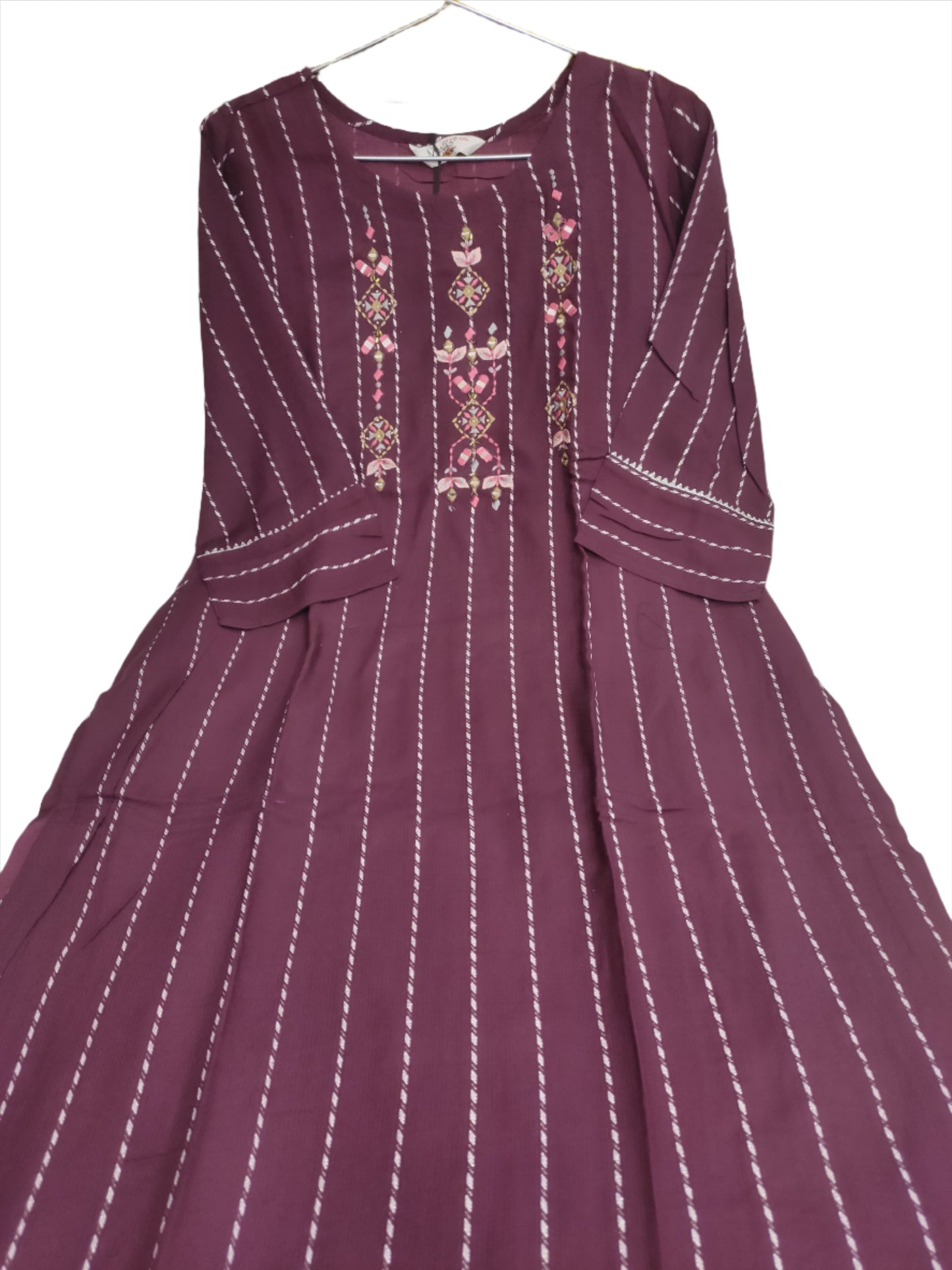 Pure cotton embroidery thread work kurta in Munich