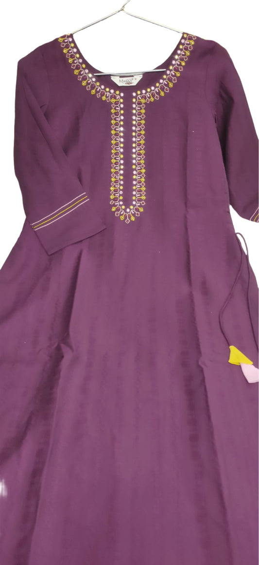 Pure cotton embroidery Kurta in Germany