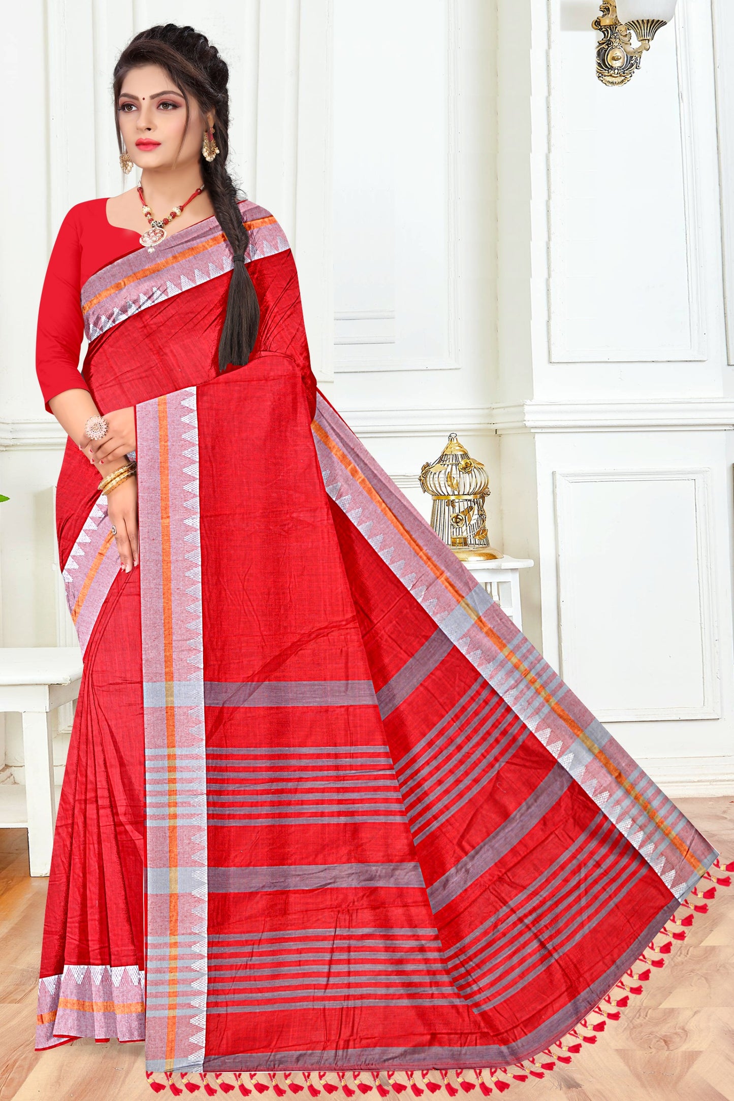 Pure Cotton Saree in Germany