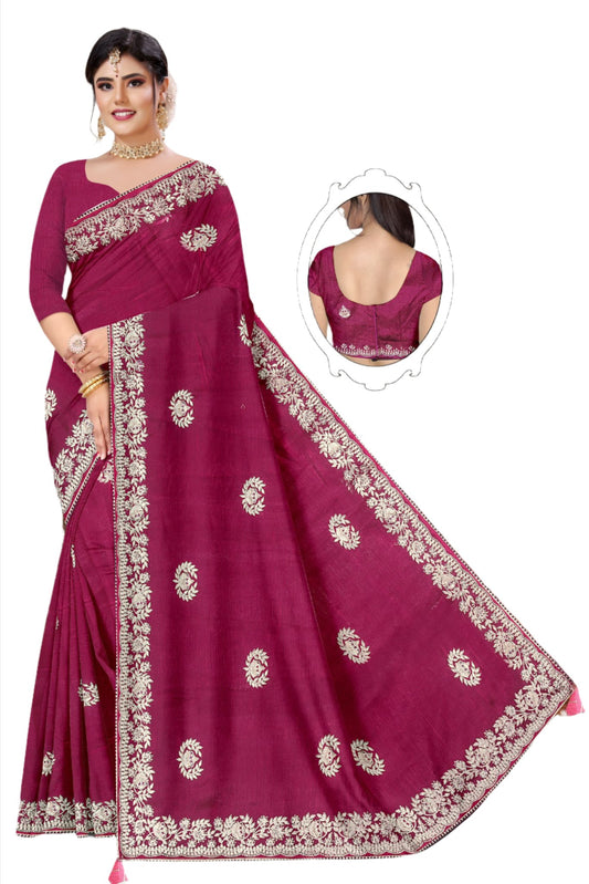Gota Patti saree with stitched blouse in Berlin