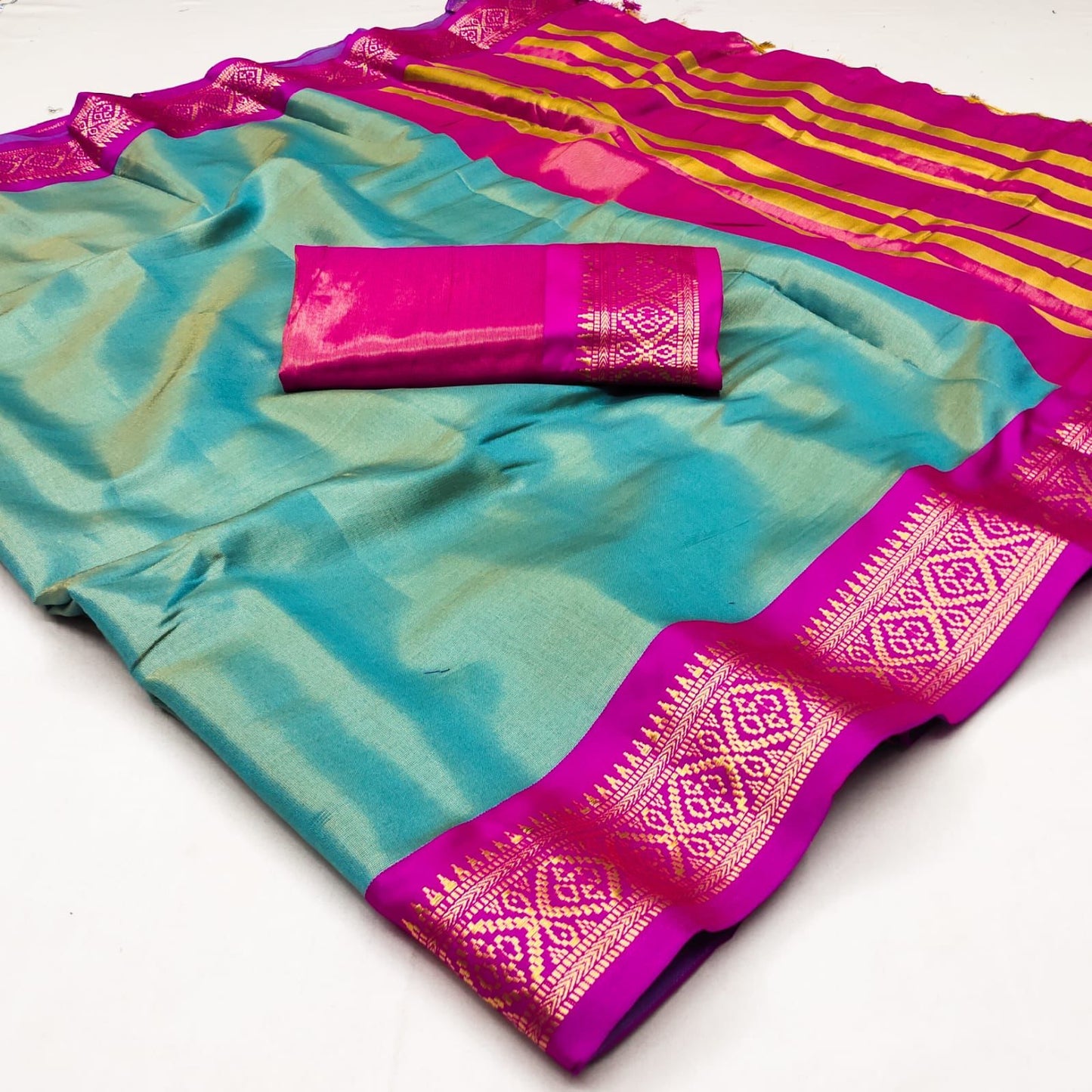 Pure silk saree in Munich