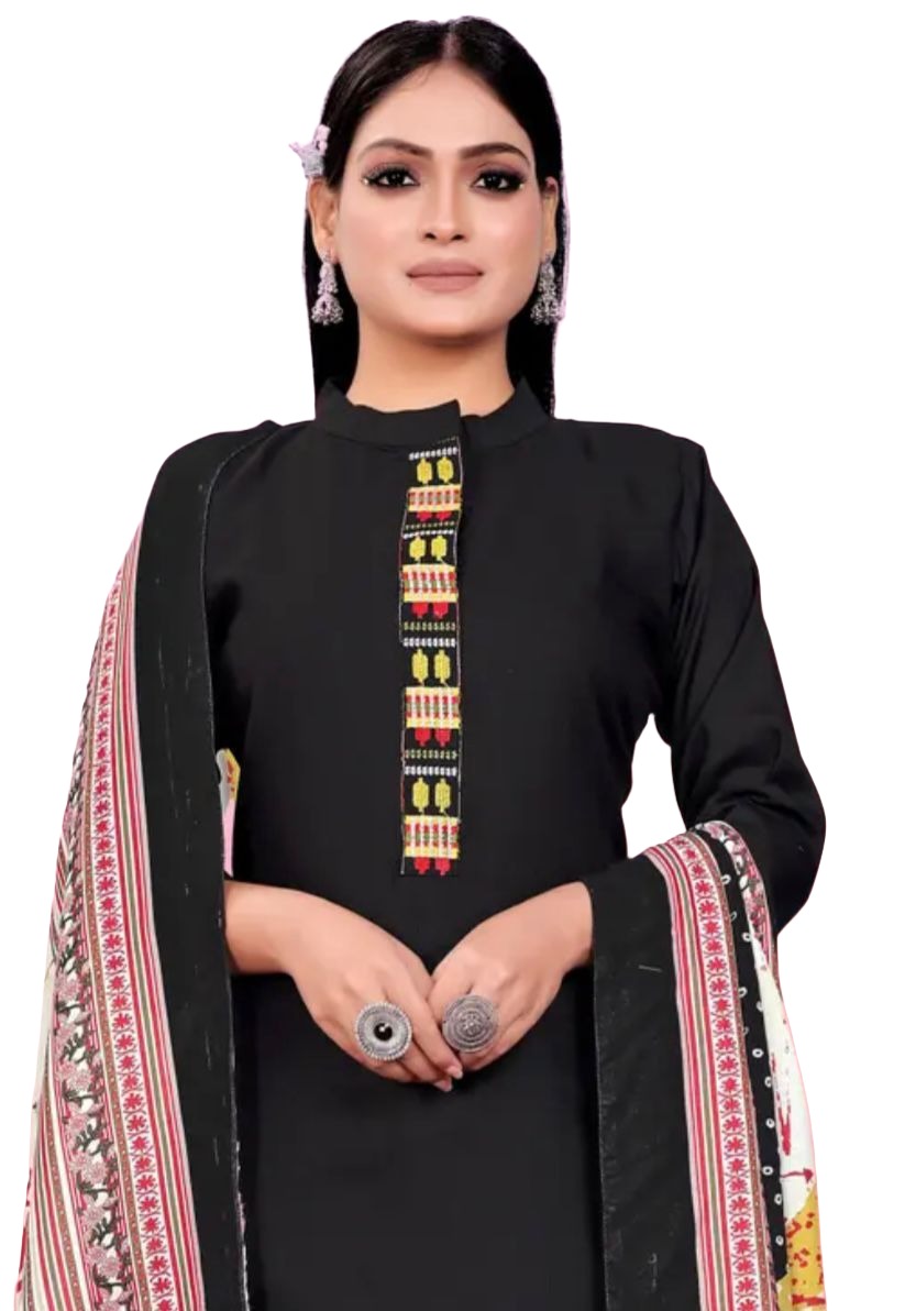 Vrajgopi Stylish (Fancy) Embroidery Kurta with inner Patiala and dupatta set for women and girls in Germany
