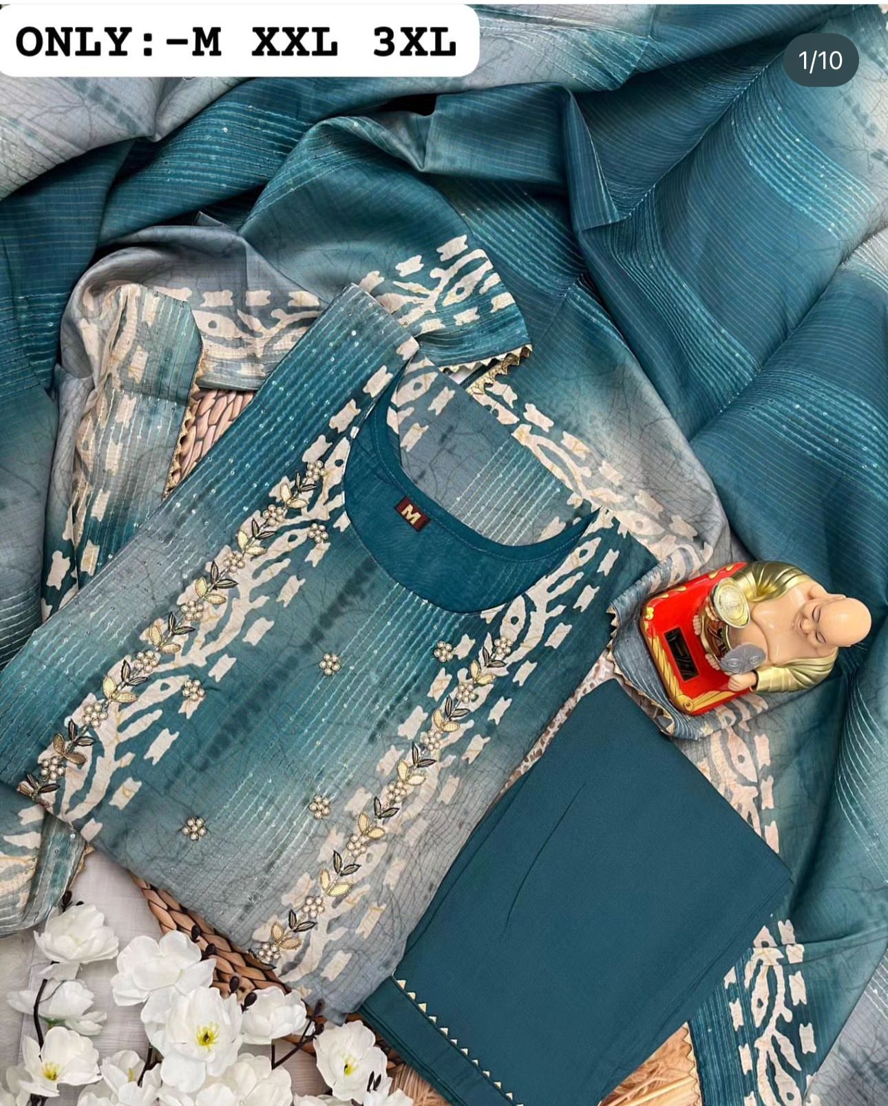 Women Kurta Pant set with Dupatta in Munich