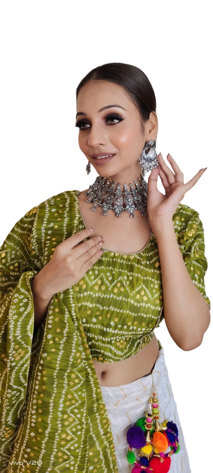 Navratre complete stitched Lehenga Choli set in Munich