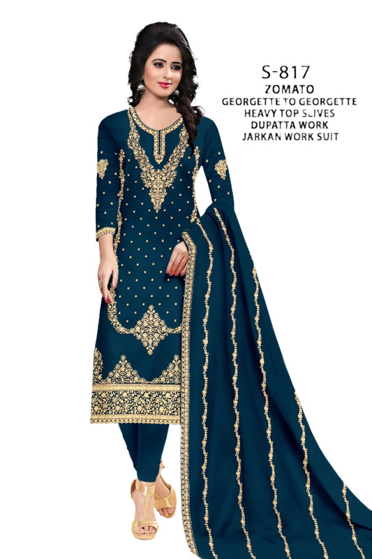 Georgette Heavy Zarkans Works Suit in Munich