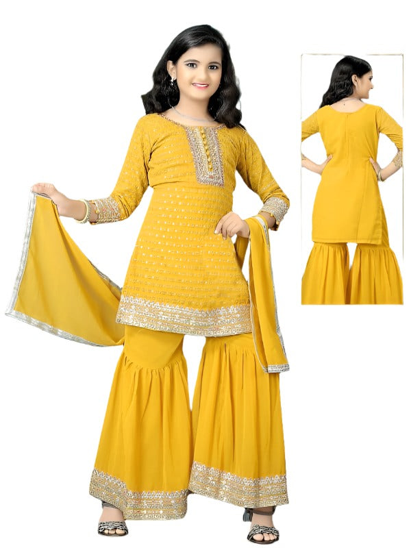 Girls cotton kurti and plazzo set in Germany