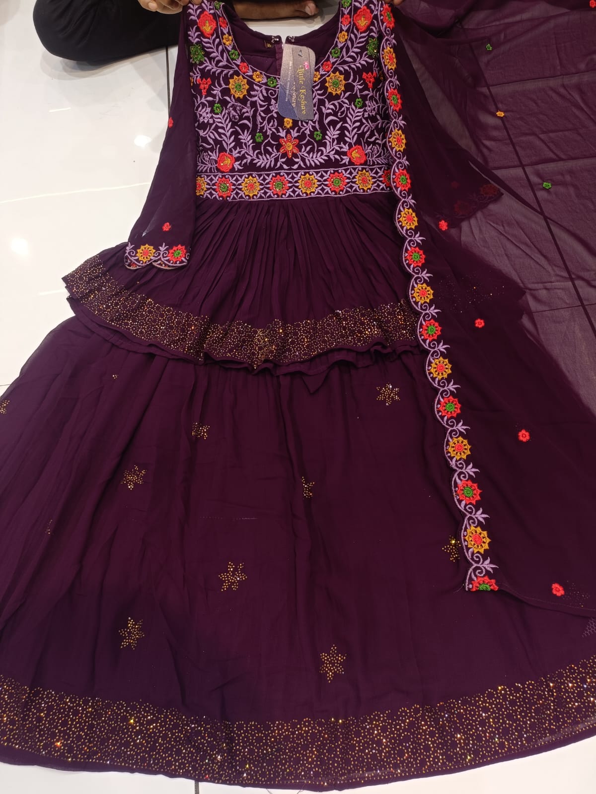 Girls Floral Georgette dress in Berlin