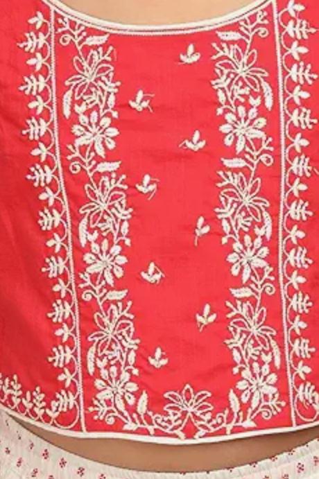 Girls Cotton Lehanga choli Set For Girls in Germany