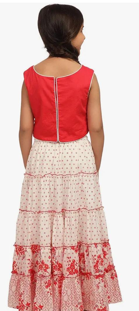 Girls Cotton Lehanga choli Set For Girls in Germany