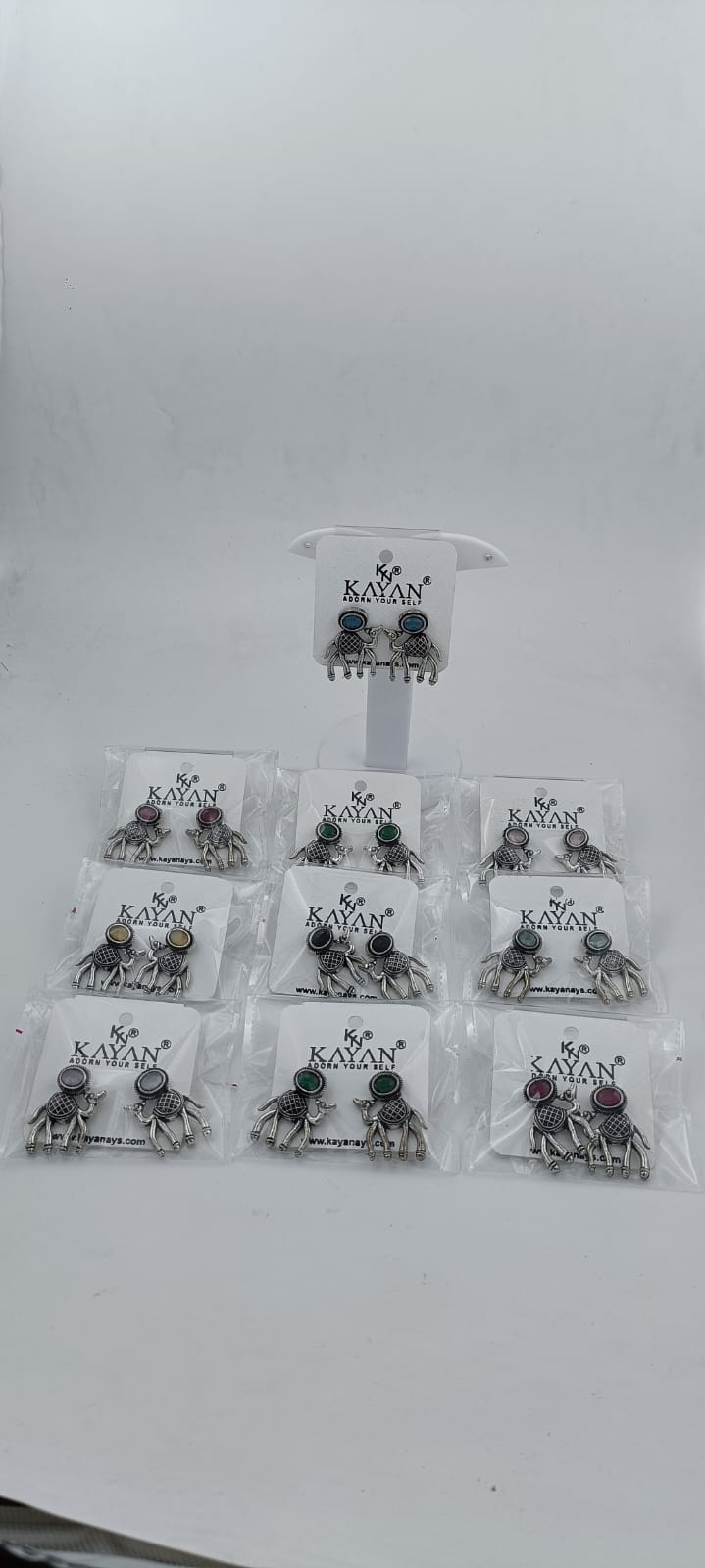 Camel German silver Earrings in Munich