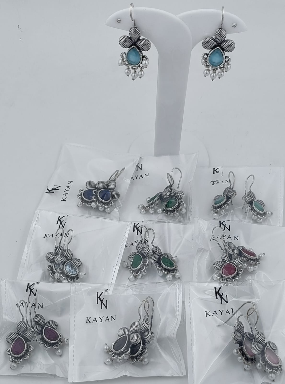 OXIDISED SILVER EARRINGS IN BERLIN