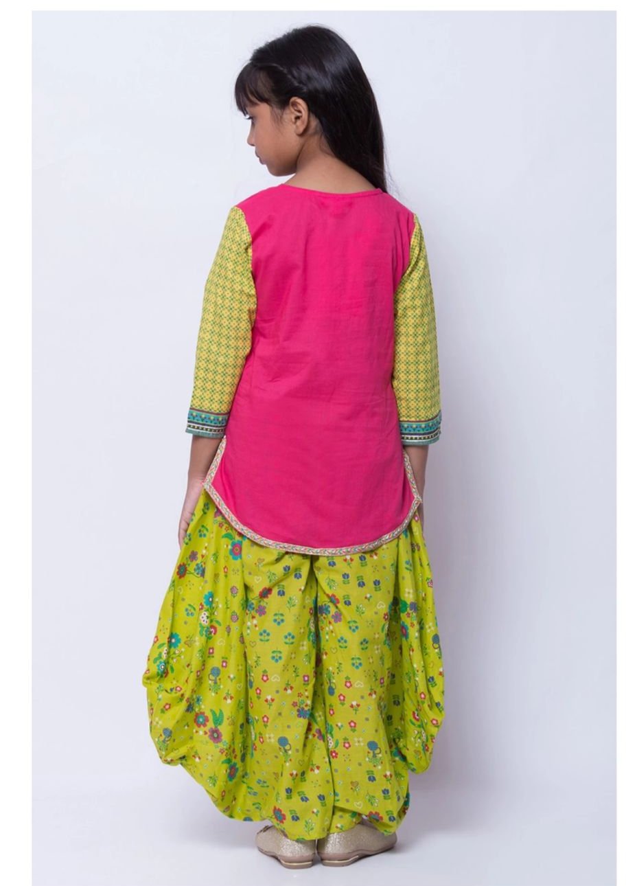 Girls Festive & Party Kurta and Dhoti Pant Set in Germany