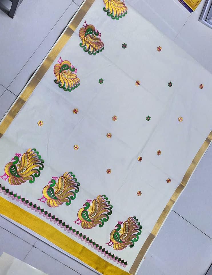 Onam saree in Berlin