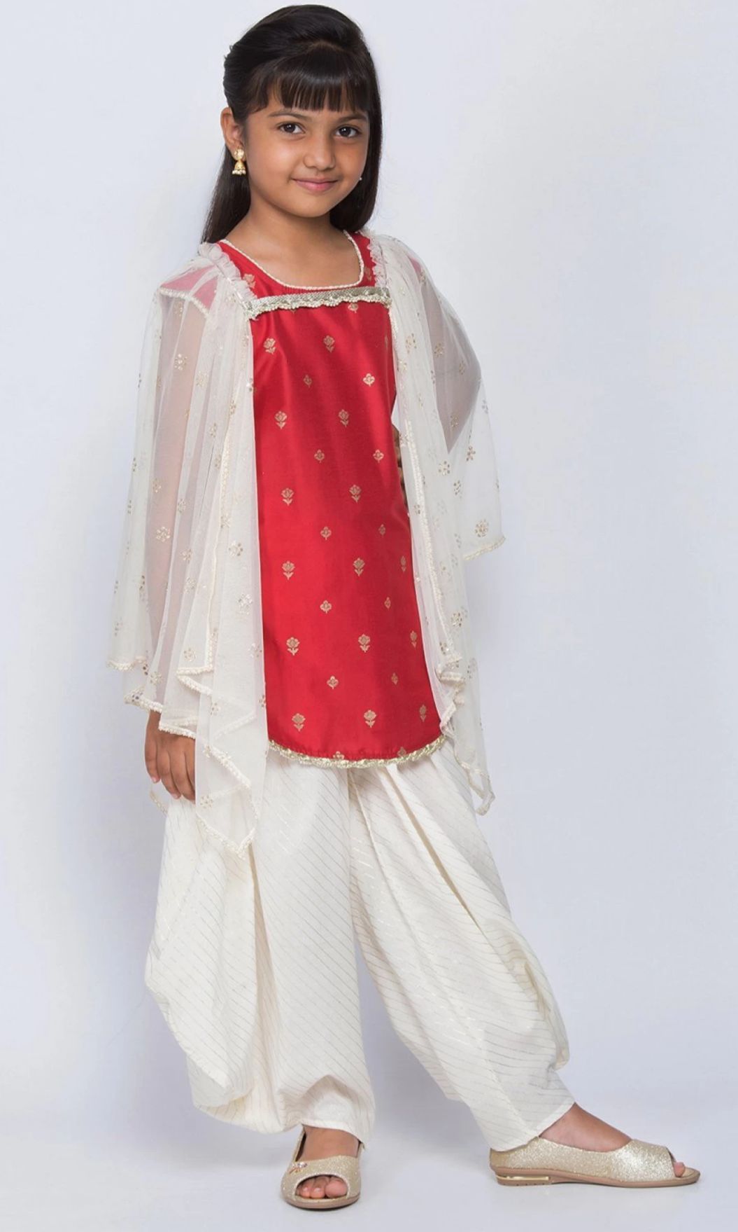 Girls Festive & Party Kurta and Dhoti Pant Set in Germany