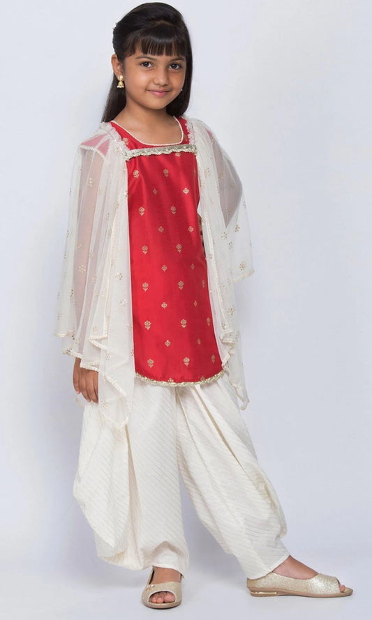 Girls Festive & Party Kurta and Dhoti Pant Set in Germany