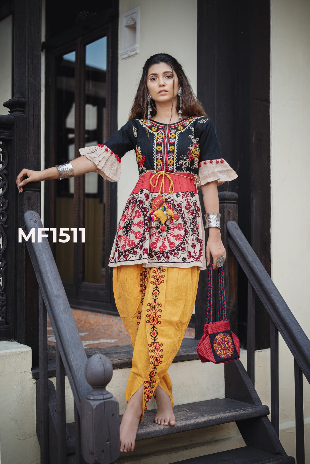 Navratri Special Garba Traditional Kediya Dress in Germany