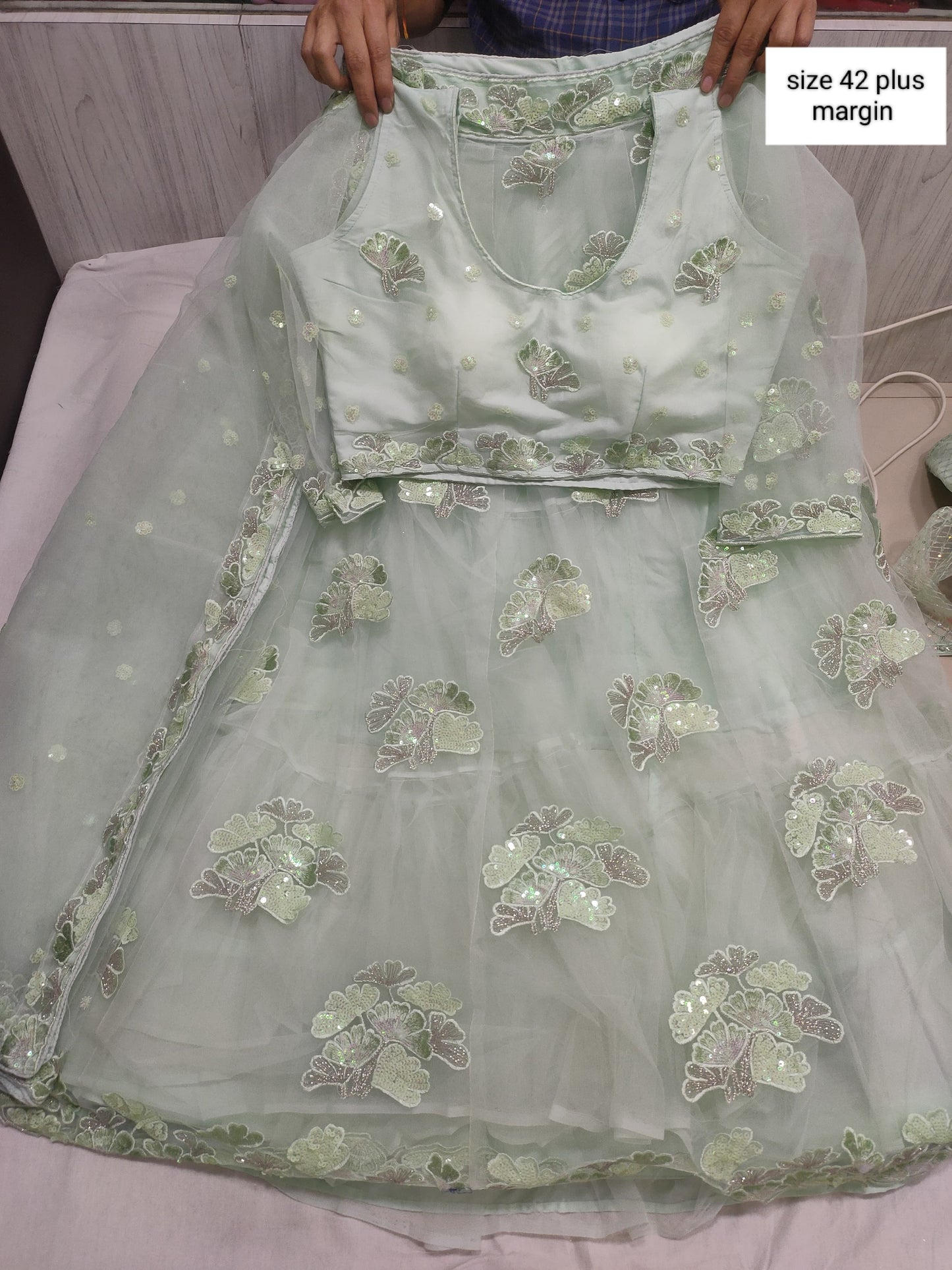 Embellished Stitched Lehenga Choli in Berlin